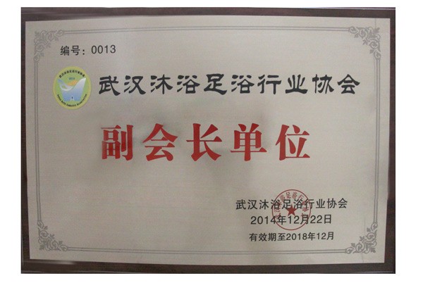 足浴行业副会长单位